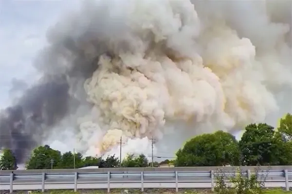BioLab chemical plant fire BioLab chemical plant fire